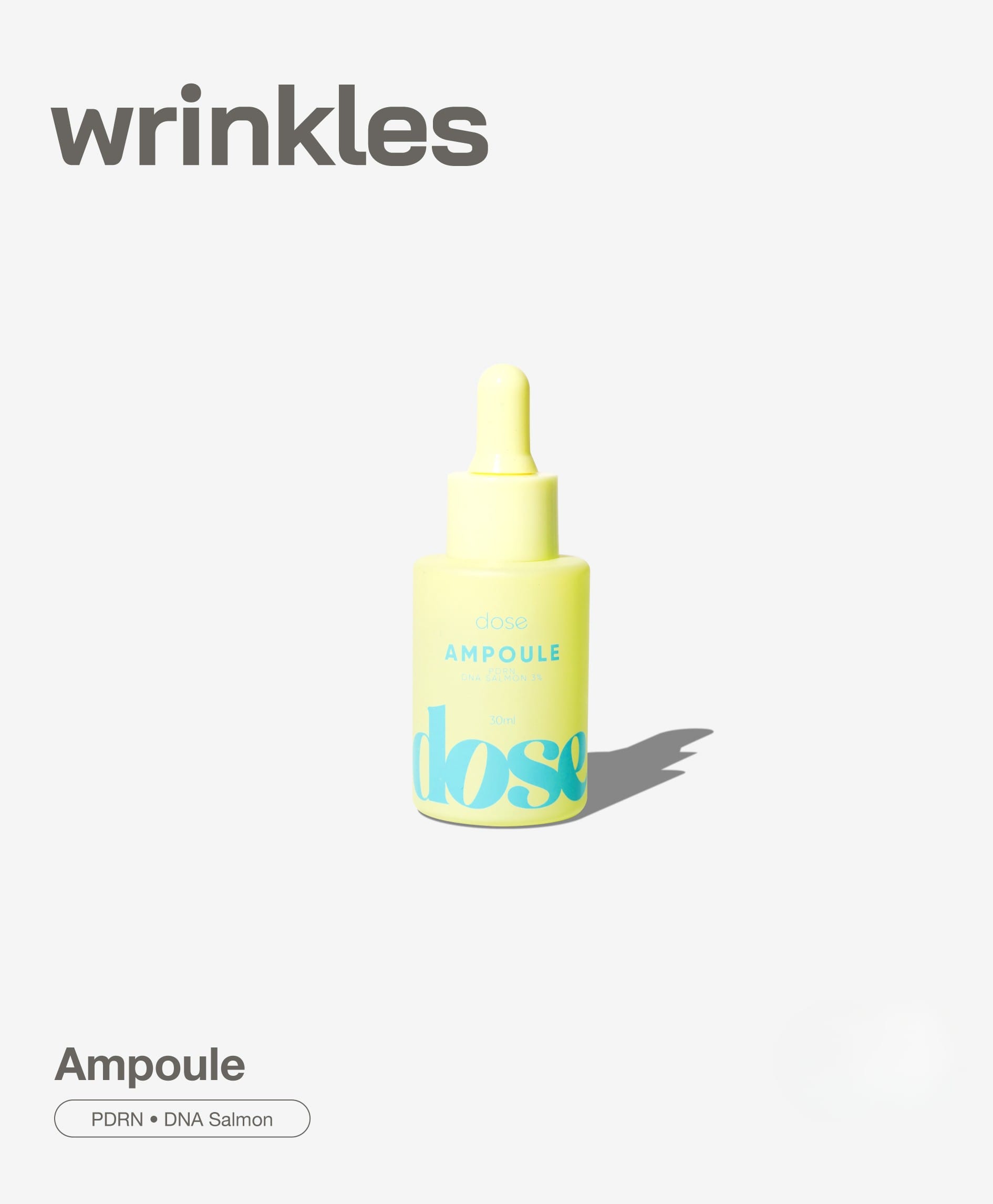 DOSE AMPOULE - 3% PDRN SALMON